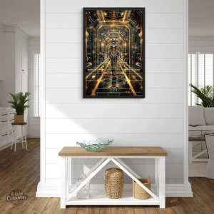 Affiche Art Deco Steampunk
