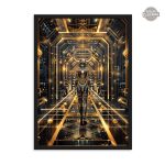 Design vintage Art Deco dans un style Steampunk