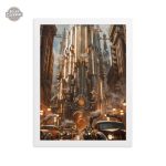 Affiche décorative Steampunk pour un univers fantastique