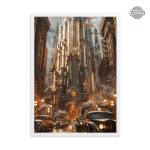 Illustration créative Dieselpunk au charme industriel
