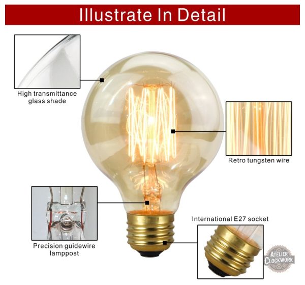Éclairage au style rétro pour décor Steampunk