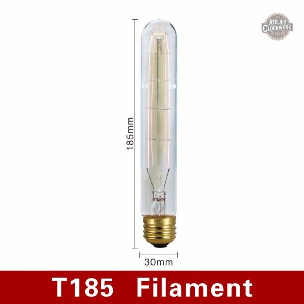 Ampoule rétro au look industriel Steampunk