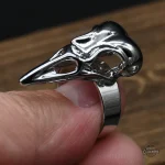 Accessoire steampunk à thème corbeau pour femmes