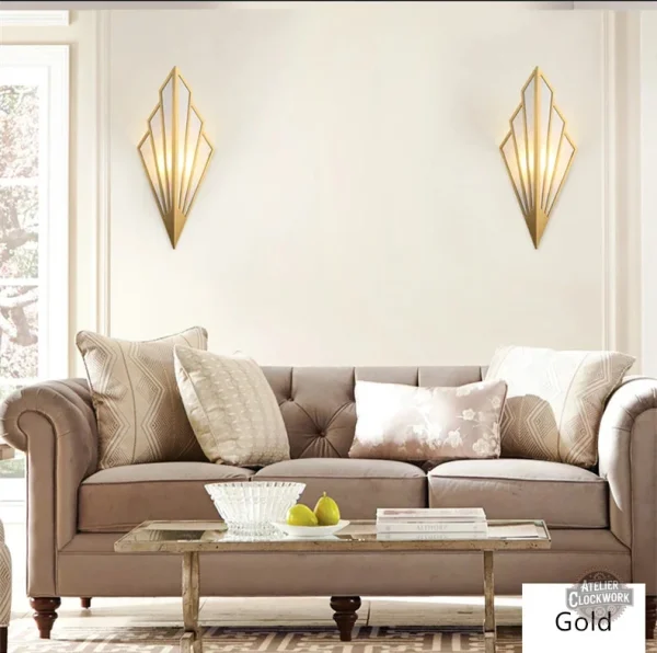 Éclairage Art Déco pour intérieur