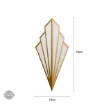 Lampe murale design industriel