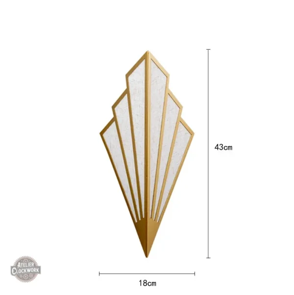 Lampe murale design industriel