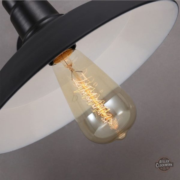 Luminaire vintage Cardiff en métal