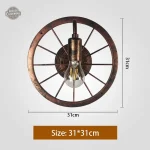 Éclairage mural vintage pour intérieur steampunk