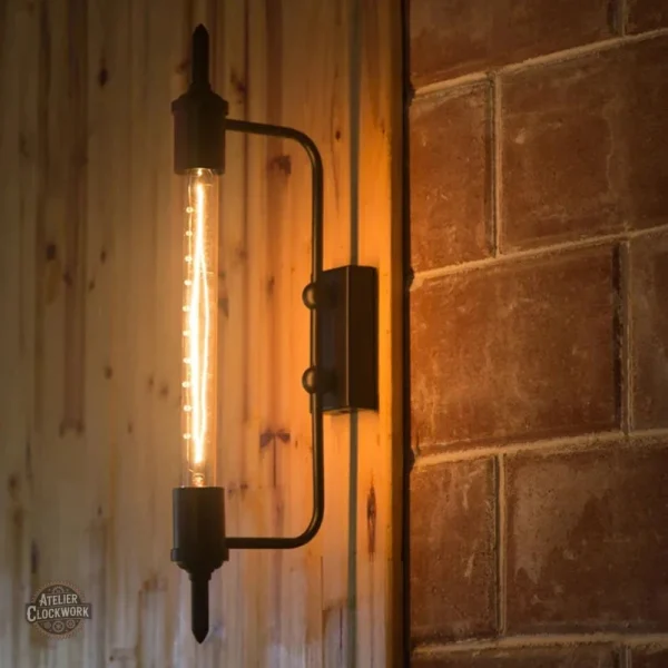 Éclairage steampunk élégant pour intérieur moderne