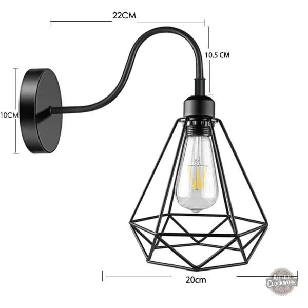 Lumière décorative Steampunk pour un intérieur unique