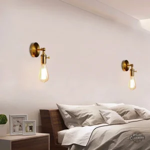 Applique murale Steampunk aux lignes épurées