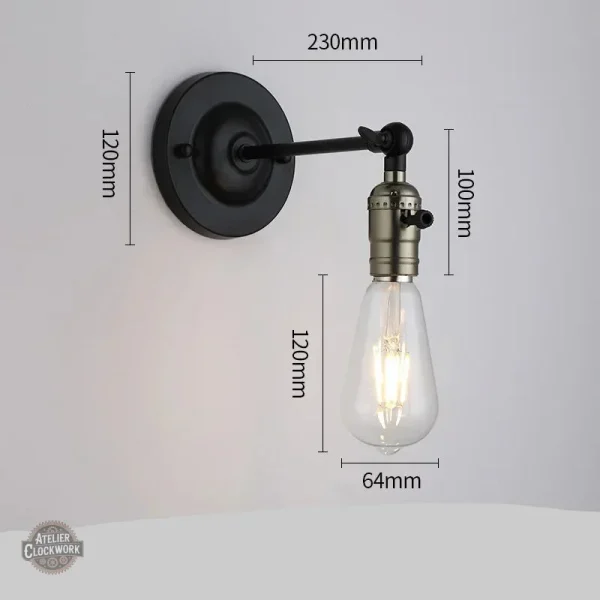 Éclairage décoratif Steampunk pour intérieur contemporain