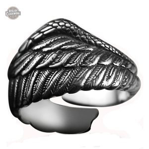 Bague Ailes d'Ange - Gardien Steampunk élégante