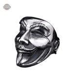 Bague Guy Fawkes - style steampunk homme