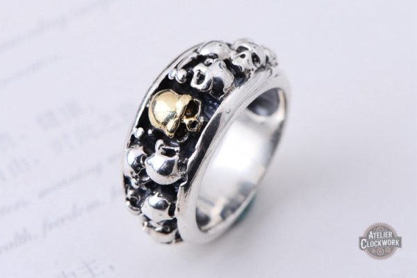Sépulcre : bague argent chic et originale