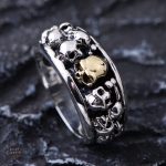 Sépulcre : bague audacieuse en argent