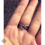 Bijou dandy audacieux, bague dragon tournante