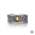 Bague élégante pour homme inspirée du steampunk