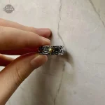 Accessoire steampunk, bague pour homme audacieuse