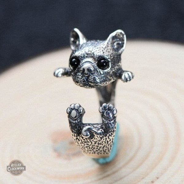 Accessoire de mode bouledogue pour homme