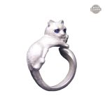 Bague raffinée avec motif animalier