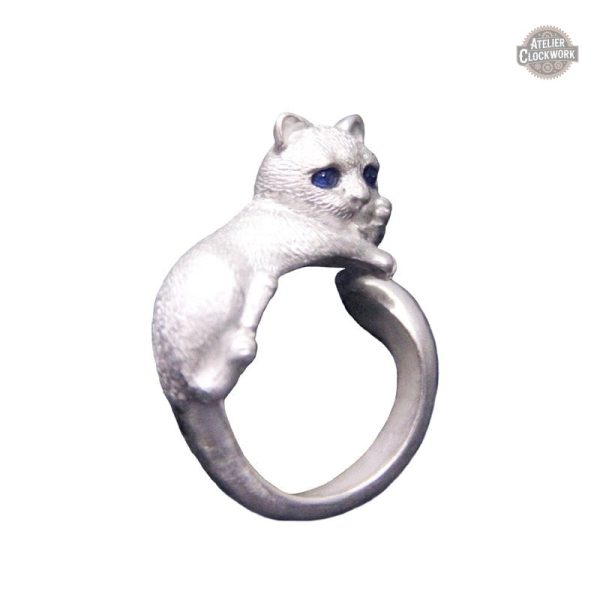 Bague raffinée avec motif animalier