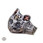 Bague Chat Argent Steampunk pour femme