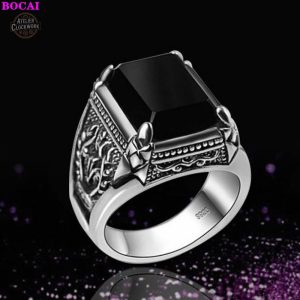 Bague Argent Vintage pour Homme