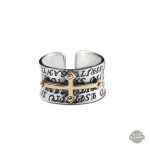 Bague tendance pour un style steampunk homme