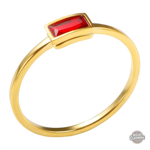 bague-empilable-1 Bague Empilable Steampunk Femme