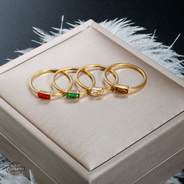 Bague Stacking Style pour les amatrices de mode steampunk