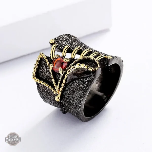 Bague steampunk avec design original et élégant pour femme