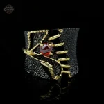 Anneau gothique pour un look mystérieux et tendance