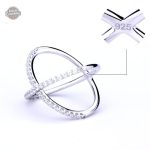 Bague élégante pour femme, mélange de passé et futur