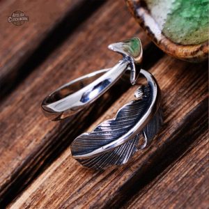 Bague Flèche d'Argent, élégance dandy masculine