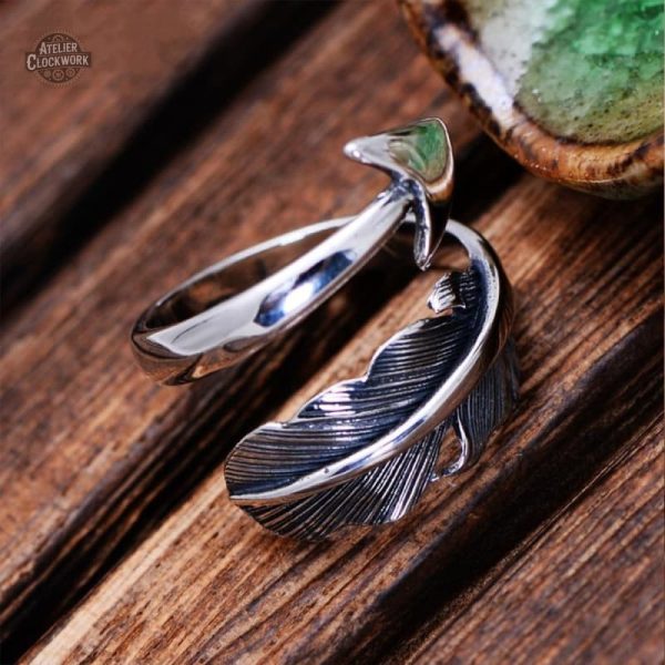 Bague Flèche d'Argent, élégance dandy masculine