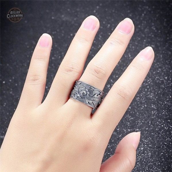 Bague Victorienne Steampunk