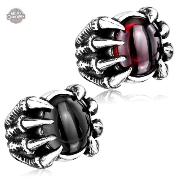 Bague Griffe au design percutant pour les amateurs de steampunk