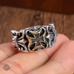 Bague Croix de Malte - Chevalier Hospitalier