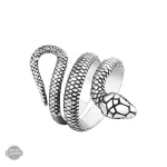 Bague Serpent Homme - Élégance Steampunk