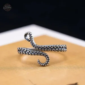 Bague originale alliant passé et futur