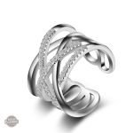 Bague Femme Large Argent - Méli Mélo