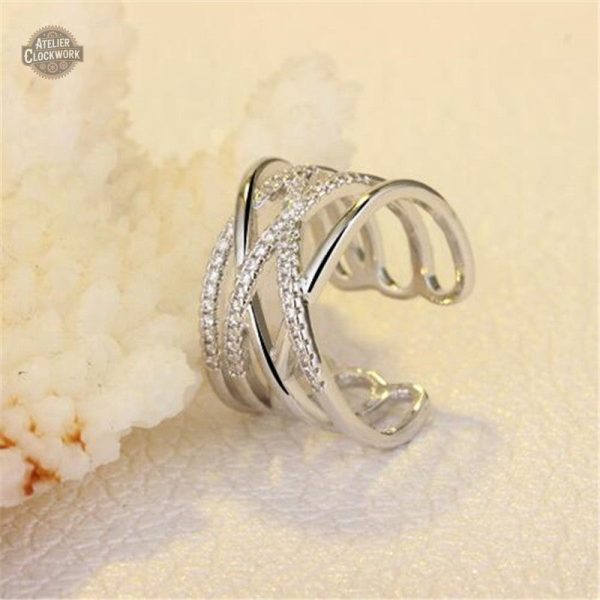 Bague en argent pour un style féminin affirmé