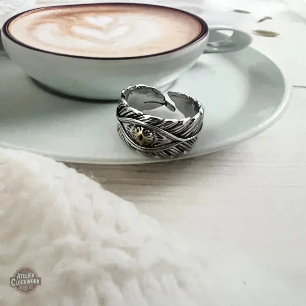 Bague unique pour un look dandy audacieux
