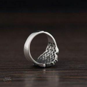 Bague homme steampunk au design unique