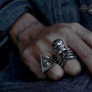 Bague Octopus inspirée du style pirate