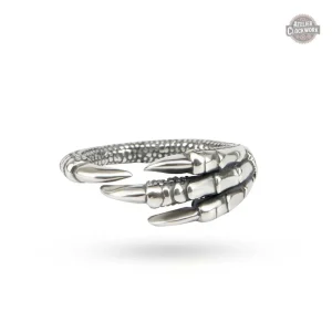 Bague argent steampunk pour homme, design audacieux