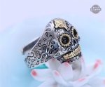 Bague homme style vintage steampunk