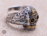 Bague audacieuse pour homme au style steampunk