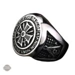 Bague Templier - Élégance Steampunk pour homme